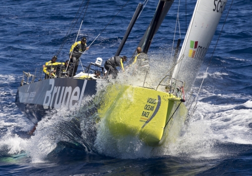 Finish Volvo Ocean Race 